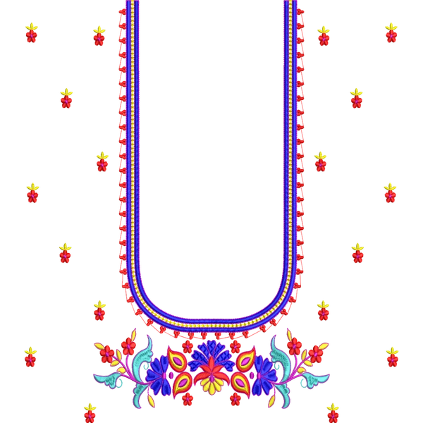 Blouse Design No :MSM - 513 ,Flower,Full Butta