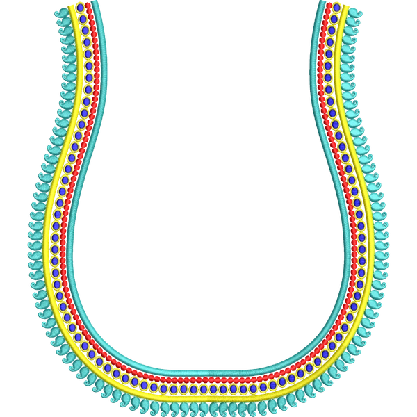 Blouse Design No :MSM - 531 , Mango Border