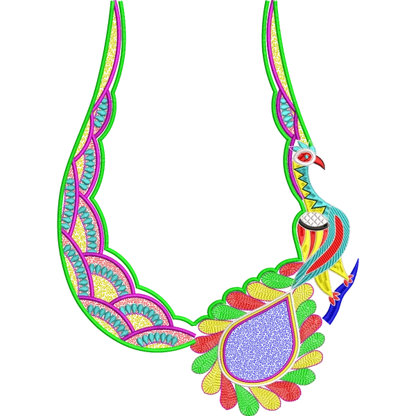 Blouse Design No :MSM - 540 , Mango Design, Peacock