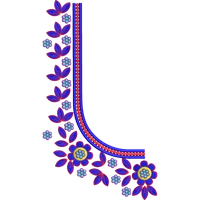 Blouse Design No :MSM - 545/2 - Simple Border, U Shape