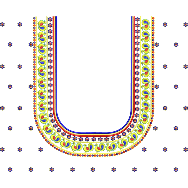 Blouse Design No :MSM - 568 , Peacock