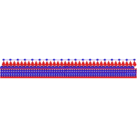 Blouse Design No :MSM - 646 - Simple Border, U Shape