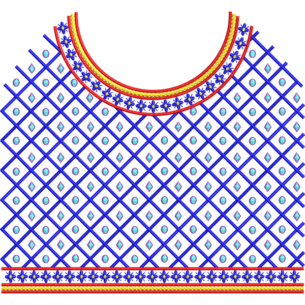 Blouse Design No :MSM - 668/1 - Full Sleeve, Pot Neck
