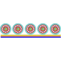 Blouse Design No :MSM - 900 - Simple Border, U Shape