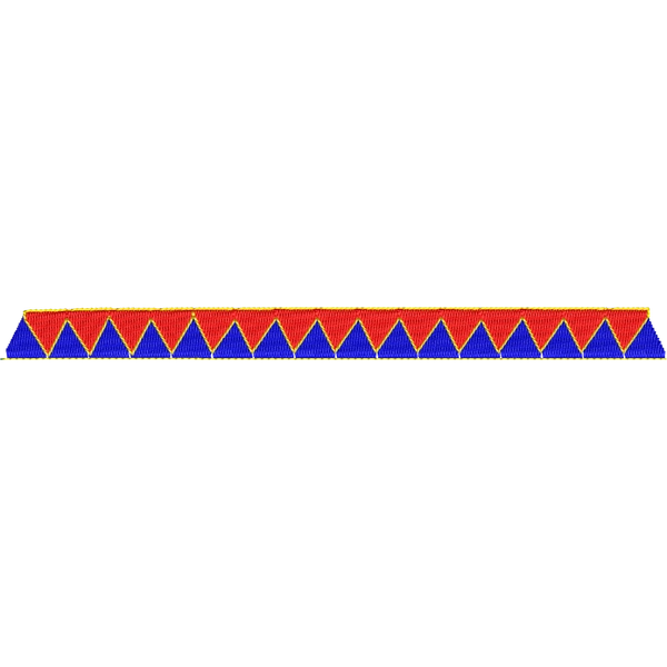 Blouse Design No :MSM - 972 - Simple Border, U Shape