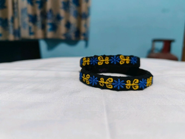 Embroidered Bangles (1set)(BNG-002)
