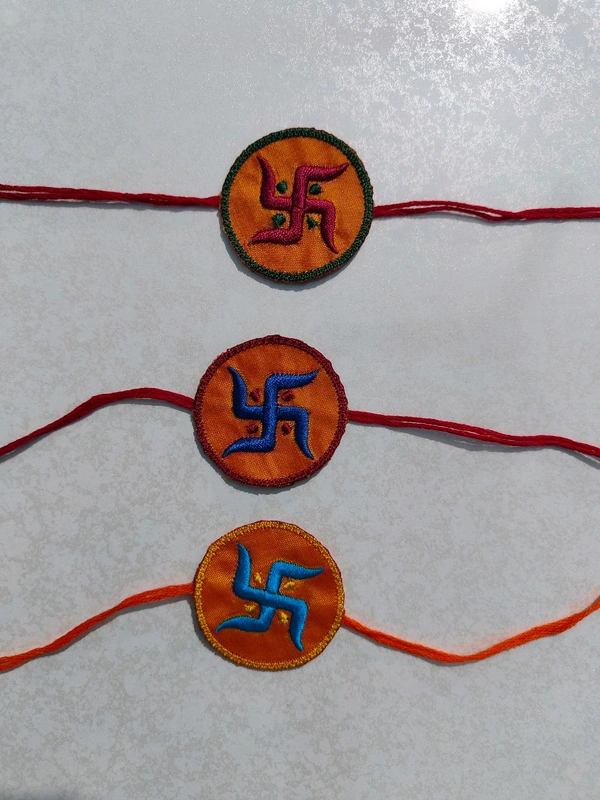 Rakhi-Swastik-Round(Rakhi-003)