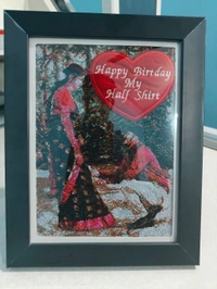 Photo Frame - Embroidery