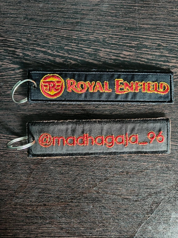 Key Chain Tag with Customized Name