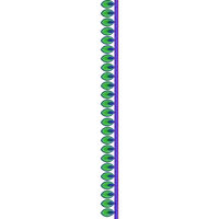 Blouse Design No : MSM-109 - Simple Border, U Shape