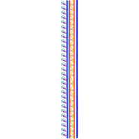 Blouse Design No :MSM - 461 - Simple Border, U Shape