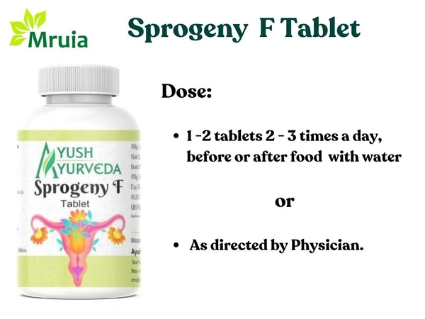 Sprogeny F Tablet - 100 Gm