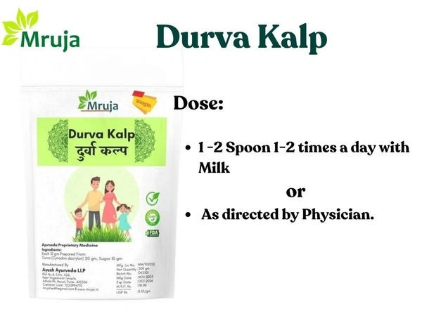 Durva Kalp - 400 gm