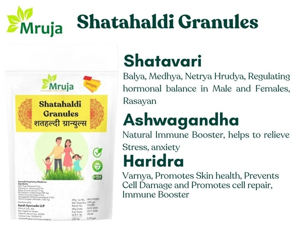 Shatahaldi Granules - 400 gm