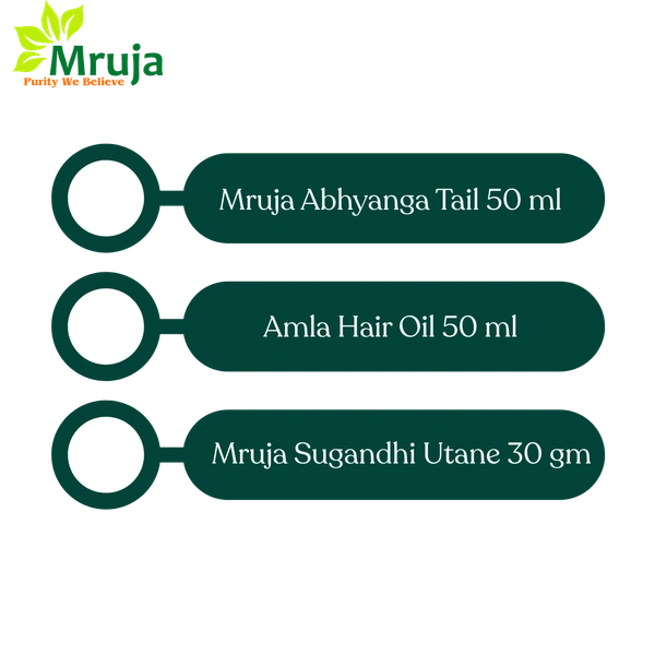 Mruja Health & Wellness Gift Pack - 3 in 1