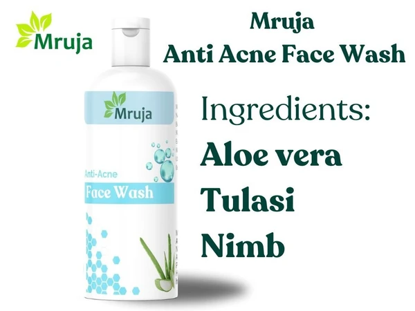 Mruja Anti Acne Face Wash - 100 ml