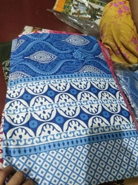 Simple Print Double Bed Sheet (Given Price Is Of EACH) - White, Large