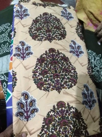 Simple Print Double Bed Sheet (Given Price Is Of EACH) - White, Large