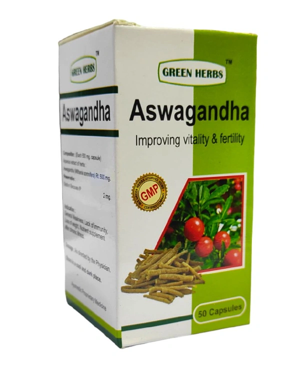 Aswagandha capsules Green Herbs