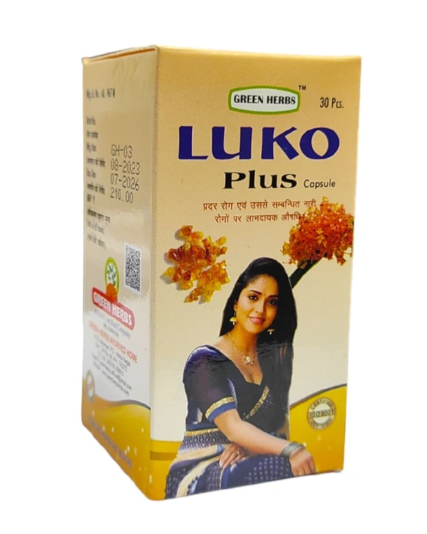Luko Plus Capsules Green Herbs