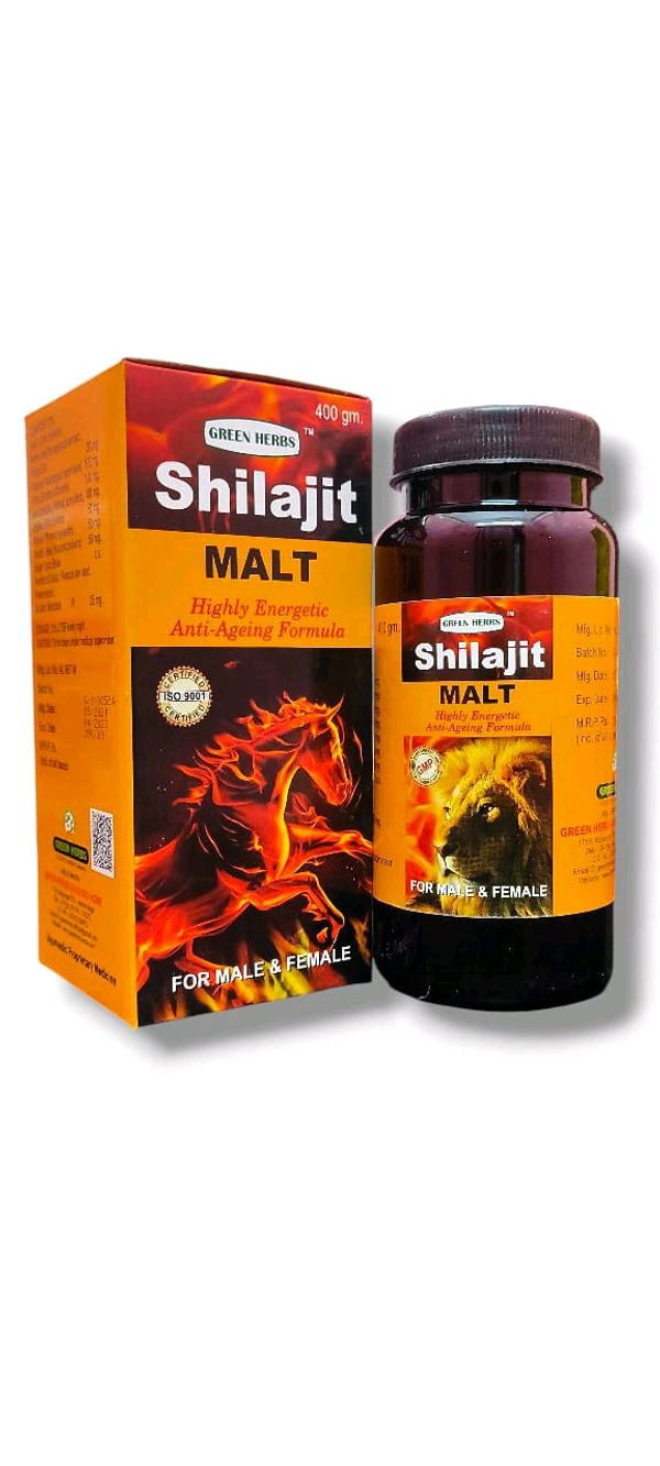 Shilajit Malt Green Herbs 