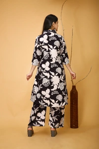 Arihant Creations Poly Rayon Printed Co-ord Set for Women – Comfortable and Stylish - Large - 40 cm