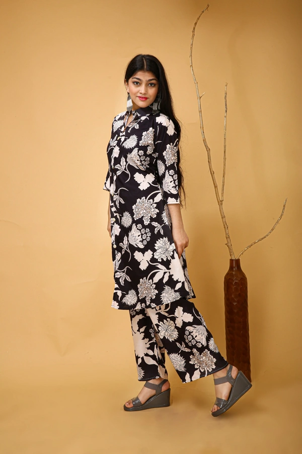 Arihant Creations Poly Rayon Printed Co-ord Set for Women – Comfortable and Stylish - Large - 40 cm