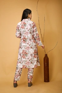 Arihant Creations Poly Rayon Printed Co-ord Set for Women – Comfortable and Stylish - Large - 40 cm