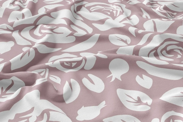 Arihant Creations Rayon Digital Print Fabric 2.5 MTR | 44 Width, Poly Blend, Unstitched - Rayon 2.5 MTR