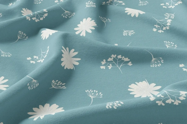 Arihant Creations Rayon Digital Print Fabric  | 44 Width, Poly Blend, Unstitched - Rayon