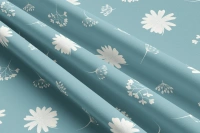 Arihant Creations Rayon Digital Print Fabric  | 44 Width, Poly Blend, Unstitched - Rayon