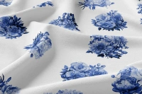 Arihant Creations Rayon Digital Print Fabric  | 44 Width, Unstitched, Poly Blend - Rayon