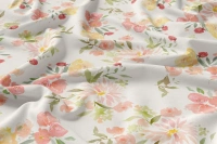 Arihant Creations Rayon Digital Printed Fabric  | Poly Blend, 44 Width, Unstitched - Rayon