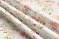 Arihant Creations Rayon Digital Printed Fabric  | Poly Blend, 44 Width, Unstitched - Rayon