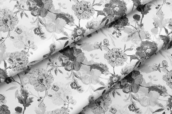 Arihant Creations Rayon Digital Print Fabric 2.5 MTR | 44 Width, Poly Blend, Unstitched - Rayon 2.5 MTR
