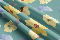 Arihant Creations Rayon Digital Print Fabric 2.5 MTR | 44 Width, Unstitched, Poly Blend - Rayon 2.5 MTR