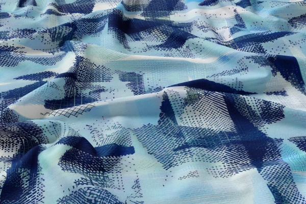 Arihant Creations Rayon Digital Print Fabric, 44 Inches Width, Soft, Lightweight, Durable - Rayon
