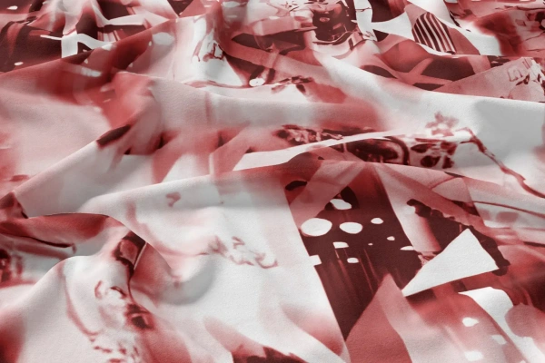 Arihant Creations Rayon Digital Print Fabric, 58 Inches Width, Soft, Lightweight, Durable - Rayon