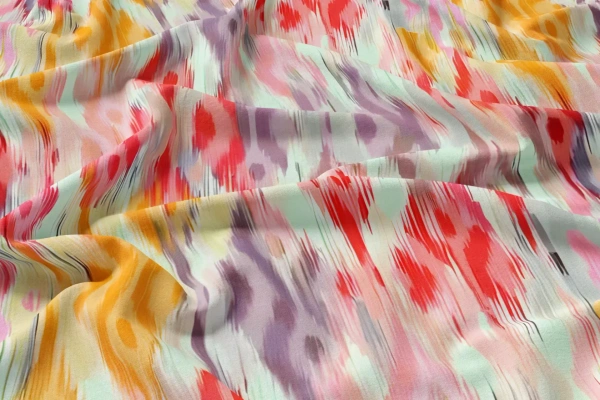 Arihant Creations Rayon Digital Print Fabric, 44 Inches Width, Soft, Lightweight, Durable - Rayon
