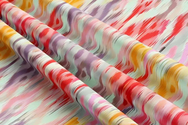 Arihant Creations Rayon Digital Print Fabric, 44 Inches Width, Soft, Lightweight, Durable - Rayon