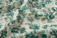 Arihant Creations Rayon Digital Printed Fabric, 44 Inches Width, Soft & Lightweight, Durable - Rayon