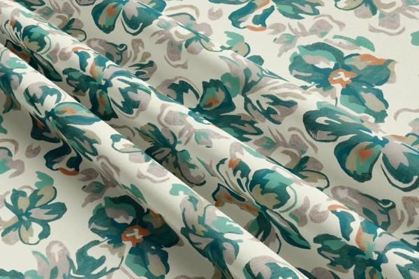 Arihant Creations Rayon Digital Print Fabric 2.5 MTR | 44 Width, Unstitched, Poly Blend - Rayon 2.5 MTR