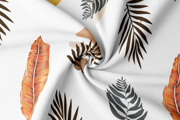 Arihant Creations Rayon Digital Printed Fabric, 44 Inches Width, Soft & Lightweight, Durable - Rayon