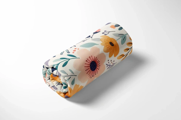 Arihant Creations Rayon Digital Print Fabric  | 44 Width, Unstitched, Poly Blend - Rayon