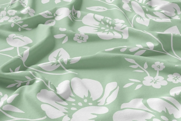 Arihant Creations Rayon Digital Print Fabric  | 44 Width, Unstitched, Poly Blend - Rayon