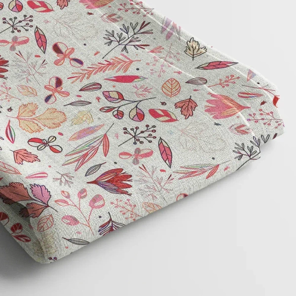 Arihant Creations Linen Cotton Digital Print Fabric  | 44 Width, Unstitched, Poly Blend - Linen