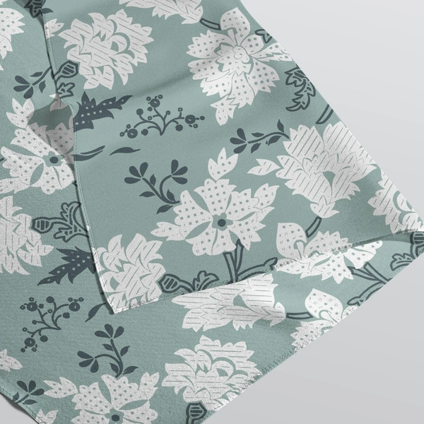 Arihant Creations Japan Satin Digital Print Fabric 2.5 MTR | 44 Width, Poly Blend - Japan Satin 2.5 MTR