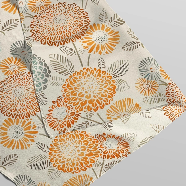 Arihant Creations Japan Satin Digital Print Fabric  | 44 Width, Unstitched, Poly Blend - Japan Satin