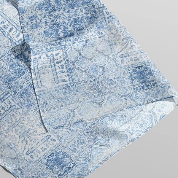 Arihant Creations Japan Satin Digital Print Fabric  | 44 Width, Unstitched, Poly Blend - Japan Satin
