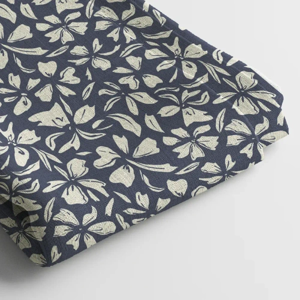 Arihant Creations Crepe Digital Print Fabric  | Unstitched, 44 Width - American Crepe